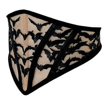 RTO - BATS MESH CORSET BELT (NUDE)