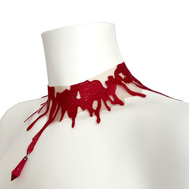 RTO - BLOOD LACE CHOKER