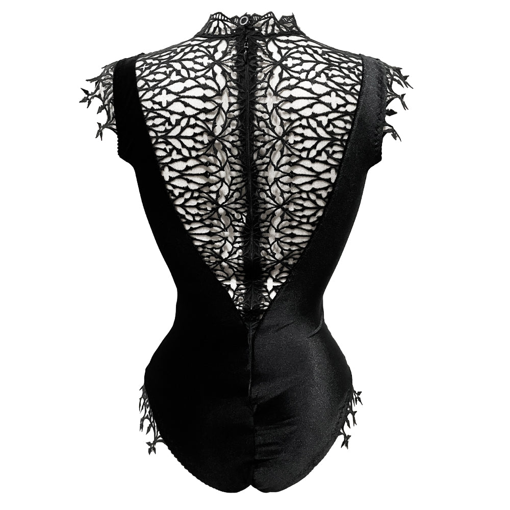 CATHEDRAL LACE BODYSUIT
