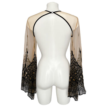 RTO - CATHEDRAL WIDE SLEEVE BOLERO (NUDE)