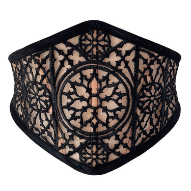 RTO - MIDNIGHT MESH CORSET BELT (NUDE)