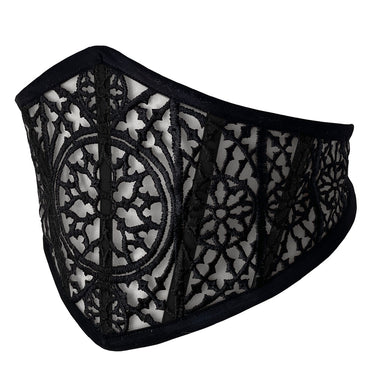 RTO - MIDNIGHT MESH CORSET BELT (BLACK)