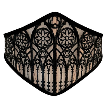 RTO - CATHEDRAL MESH CORSET BELT (NUDE)