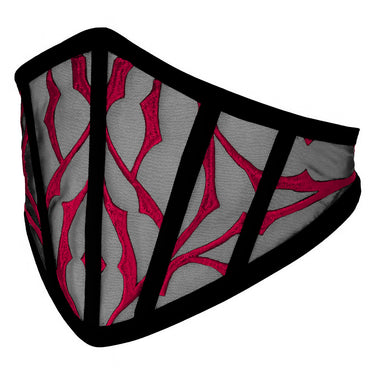 RTO - BURGUNDY DOGMA MESH CORSET BELT