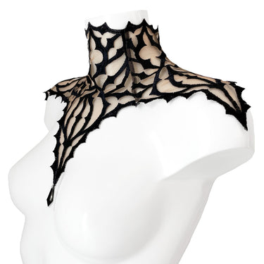 RTO - DOGMA EMBROIDERY TULLE NECKPIECE