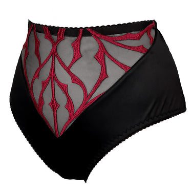 RTO - BURGUNDY DOGMA HIGH WAIST BRIEF