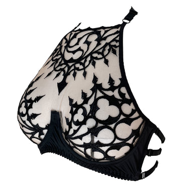 RTO - GATES OF HELL EMBROIDERY HALTER BRA EMBROIDERY