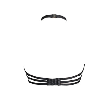 RTO - BURGUNDY DOGMA HALTER BRA