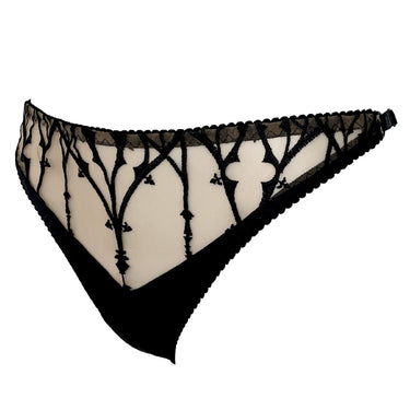 RTO - SANCTUARY EMBROIDERY THONG (NUDE)
