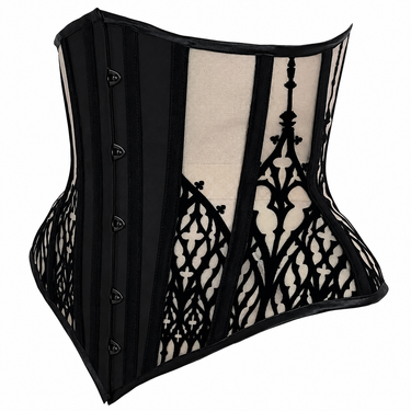 RTO - VAMPIRIC DECORATIVE UNDERBUST - (NUDE)