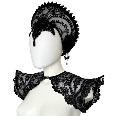 RTO - OHMYGOTH EMBROIDERY EPAULETTES (BLACK)