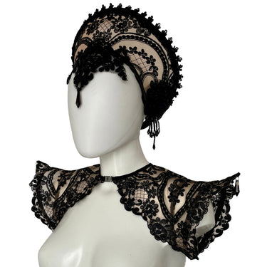 RTO - OHMYGOTH EMBROIDERY EPAULETTES (NUDE)