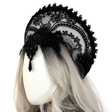RTO - OHMYGOTH HALO HEADDRESS (BLACK)