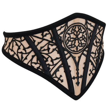 RTO - UNHOLY MESH CORSET BELT (NUDE)