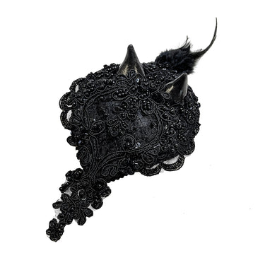 TINY HORNS FASCINATOR