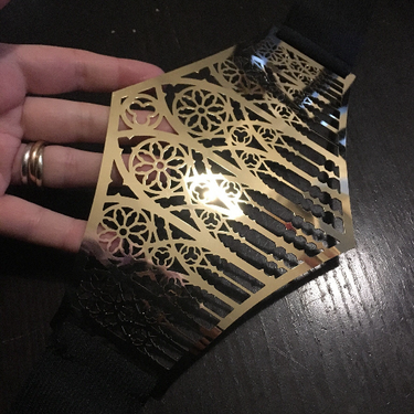 RTO - CLASSIC CATHEDRAL FILIGREE CORSET BELT