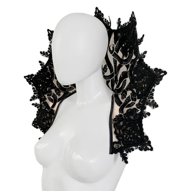 RTO - ASPIDIS VAMPIRE COLLAR / MEDIUM - NUDE