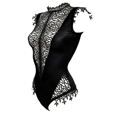 CATHEDRAL LACE BODYSUIT