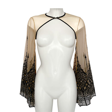 RTO - CATHEDRAL WIDE SLEEVE BOLERO (NUDE)