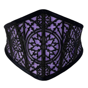RTO - MIDNIGHT MESH CORSET BELT (PURPLE)