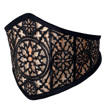 RTO - MIDNIGHT MESH CORSET BELT (NUDE)