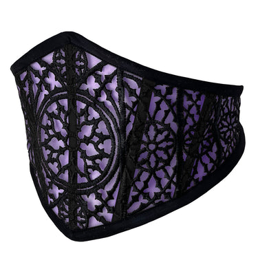 RTO - MIDNIGHT MESH CORSET BELT (PURPLE)