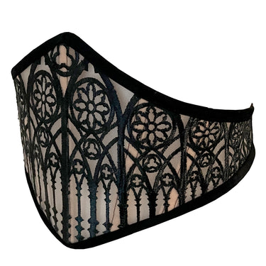 RTO - CATHEDRAL MESH CORSET BELT (NUDE)