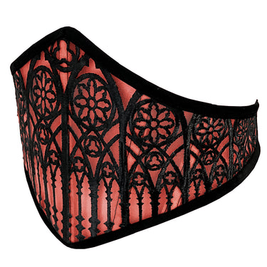 RTO - CATHEDRAL MESH CORSET BELT (RED)