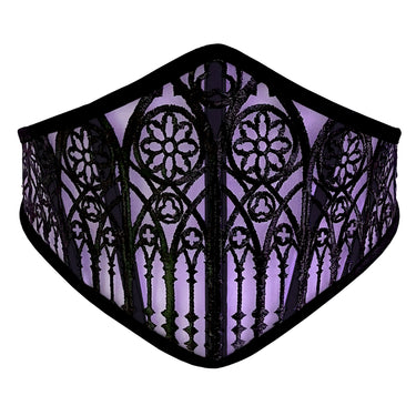 RTO - CATHEDRAL MESH CORSET BELT (PURPLE)