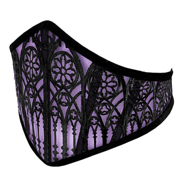 RTO - CATHEDRAL MESH CORSET BELT (PURPLE)