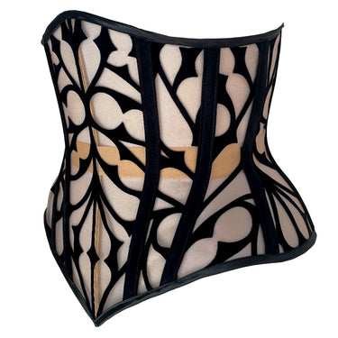 RTO - DOGMA DECORATIVE UNDERBUST - NUDE MESH