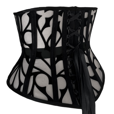 RTO - DOGMA DECORATIVE UNDERBUST - BLACK MESH