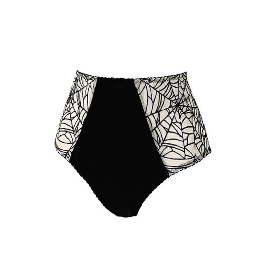 Videnoir Spiderweb Bolero Nude Black
