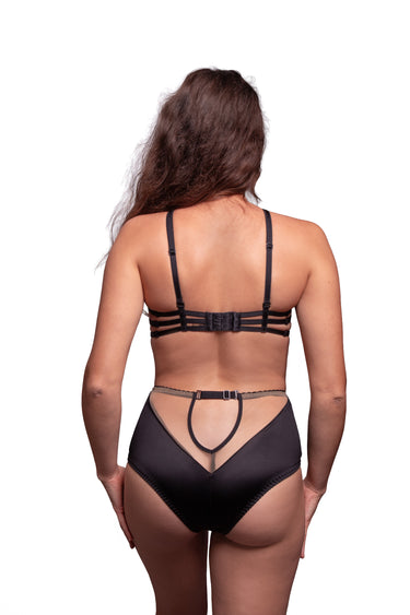 RTO - ASPIDIS EMBROIDERY HIGH WAIST BRIEF