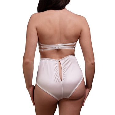 RTO - OHMYGOTH HIGH WAIST BRIEF - IVORY