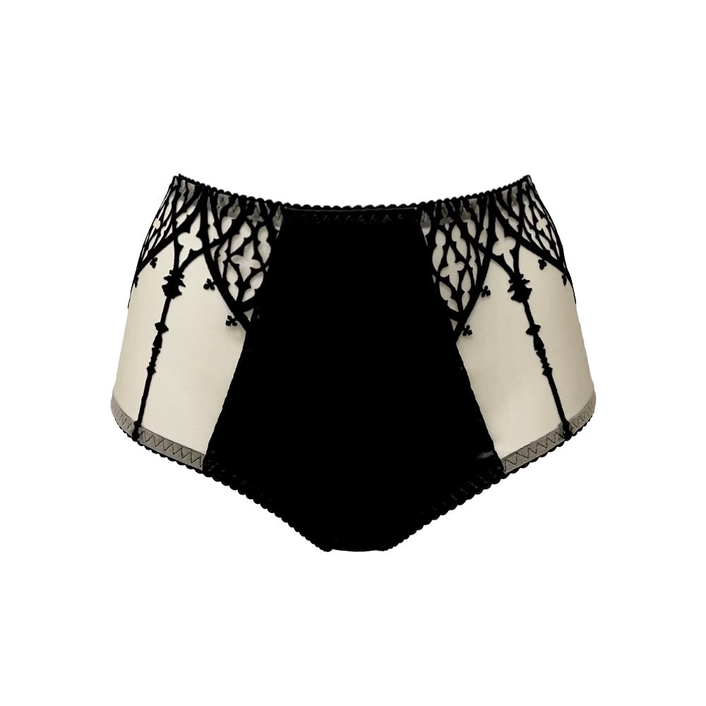 RTO - CATHEDRAL HIGH WAIST BRIEF (NUDE)