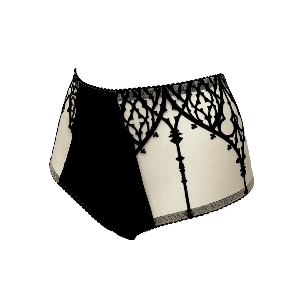 RTO - CATHEDRAL HIGH WAIST BRIEF (NUDE)