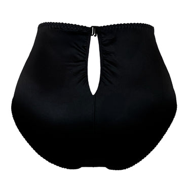 RTO - OHMYGOTH HIGH WAIST BRIEF - BLACK