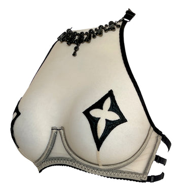 RTO - SANCTA EMBROIDERY HALTER BRA