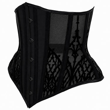 RTO - VAMPIRIC DECORATIVE UNDERBUST - (BLACK)