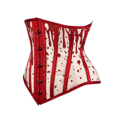 RTO - BLOOD DRIPS DECORATIVE UNDERBUST - NUDE