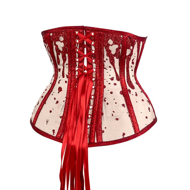 RTO - BLOOD DRIPS DECORATIVE UNDERBUST - NUDE