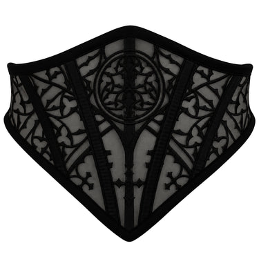 RTO - UNHOLY MESH CORSET BELT (BLACK)