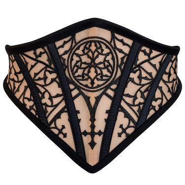 RTO - UNHOLY MESH CORSET BELT (NUDE)