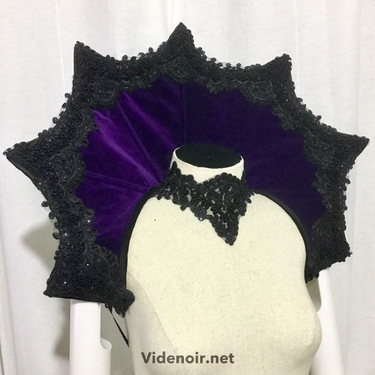 VELVET VAMPIRE COLLAR / MEDIUM