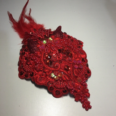 TINY HORNS FASCINATOR