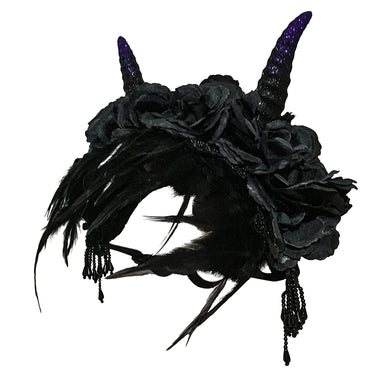 HORNS'N'ROSES HEADPIECE