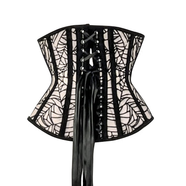 RTO - SPIDERWEB DECORATIVE UNDERBUST - (NUDE)